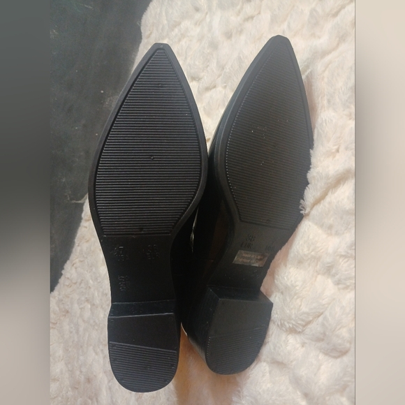 Jeffrey Campbell Stormy Chelsea Glossy Patent Leather Ankle Bootie Size 7 - Picture 8 of 9